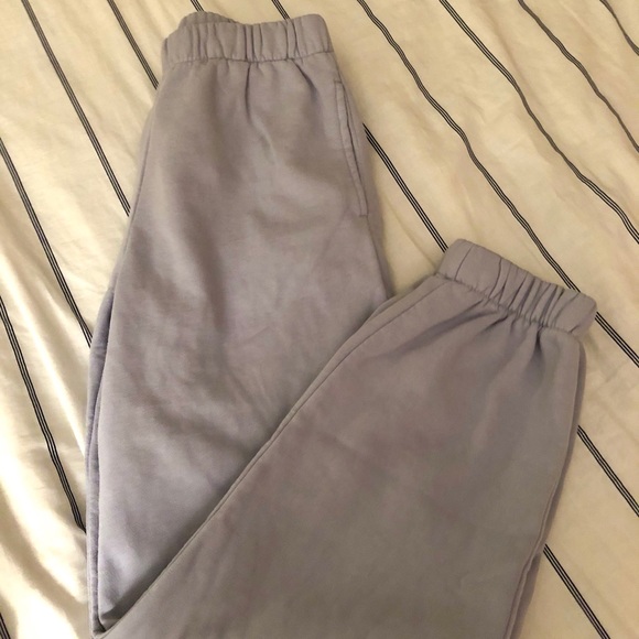 Brandy Melville Pants - Light blue Rosa sweatpants